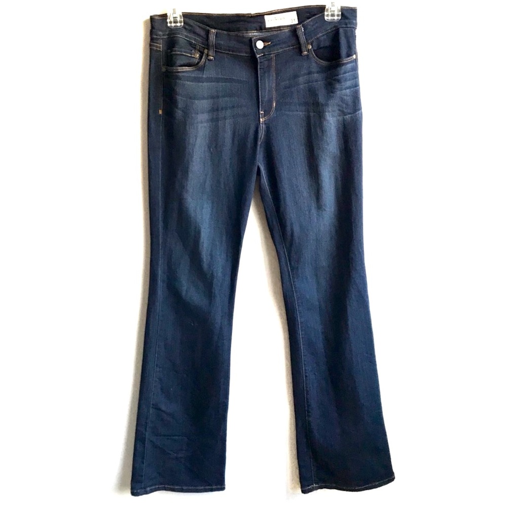 Pistola High Rise Dark Wash Flare Bell Jeans 31